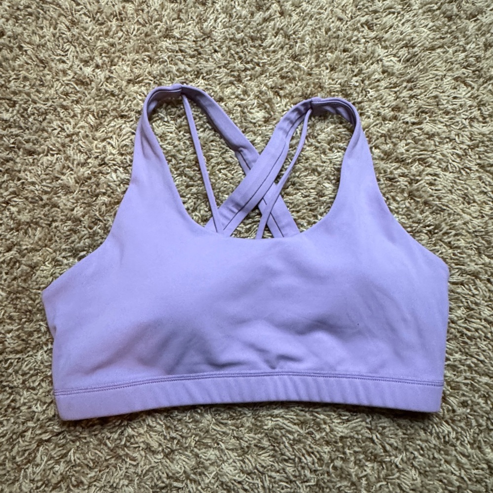 Vital Apparel Purple Sports Bra